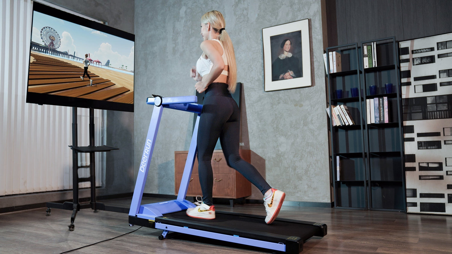 Smarter, thinner, still powerful: how the DeerRun Treadmill brings the gym to you