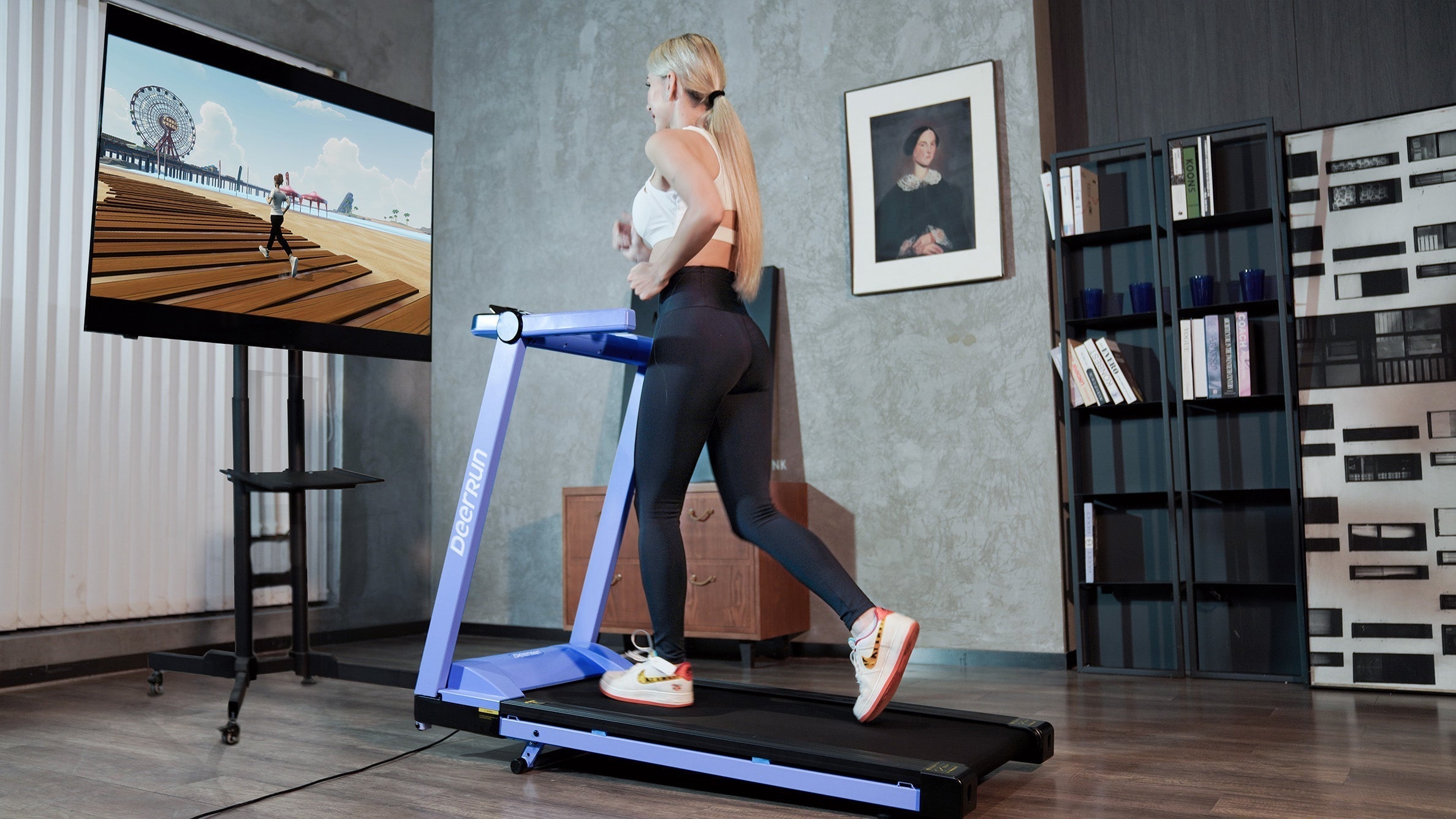 Smarter, thinner, still powerful: how the DeerRun Treadmill brings the gym to you