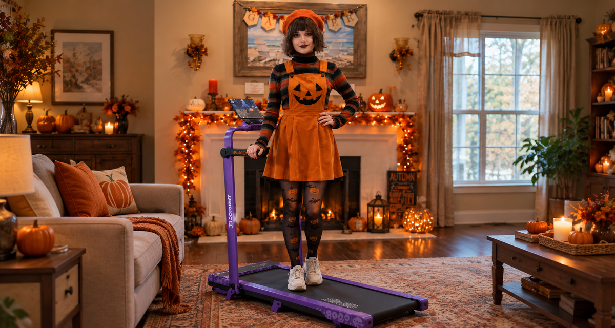 Halloween Fitness Gift Idea: Skip the Candy—This Halloween Walking Pad Might Be the Perfect Surprise