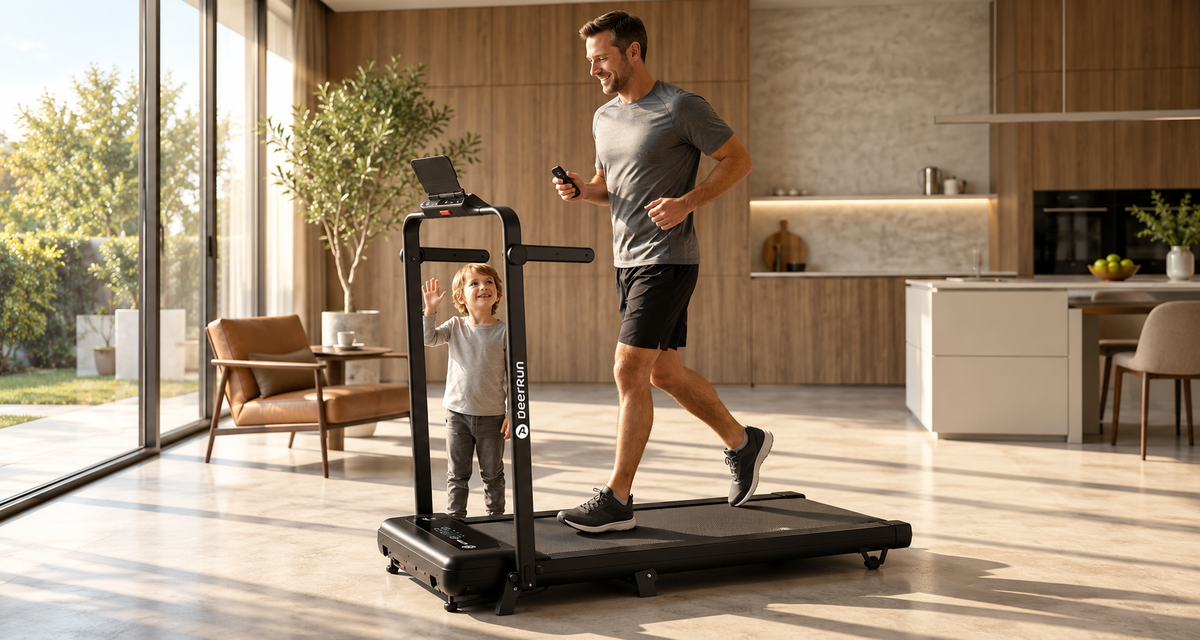 Is Your Treadmill Remote Safe Around Kids? How DeerRun Pays Attention to the Small Details of Family Safety
