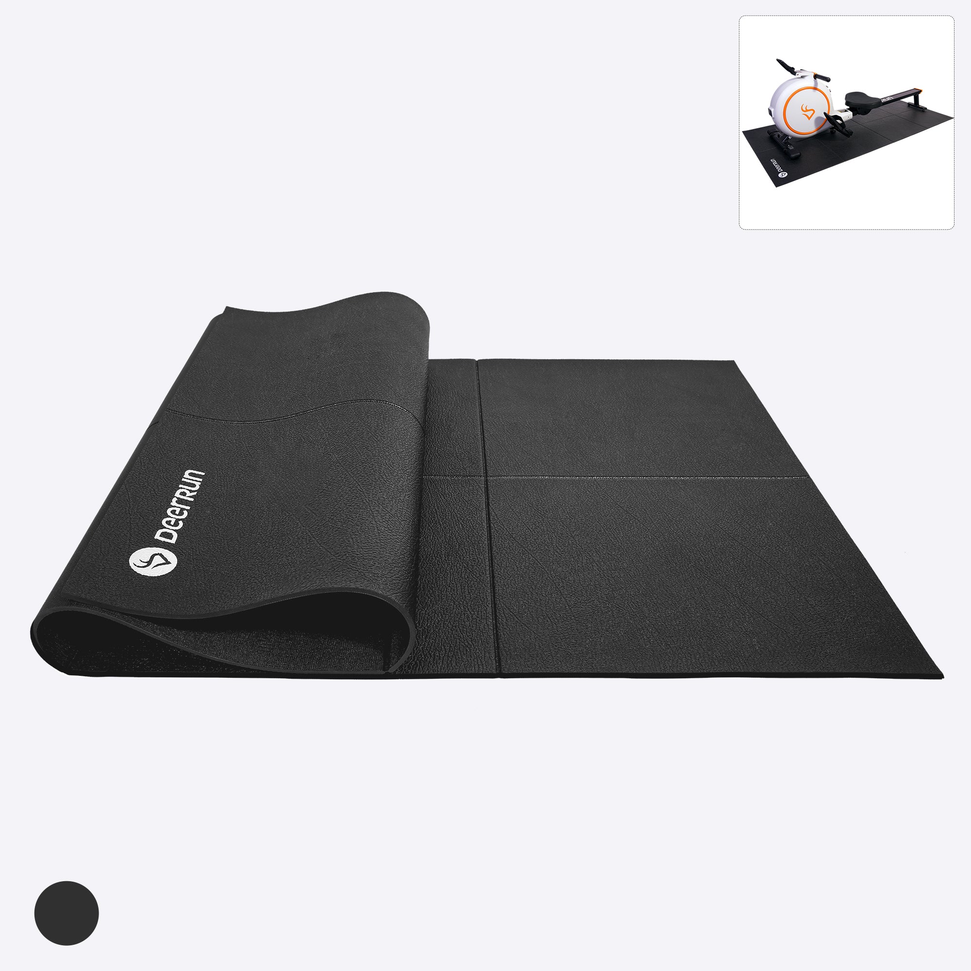 DeerRun® Treadmill & Rowing Machine Mat, Compatibility with X20 & RW600