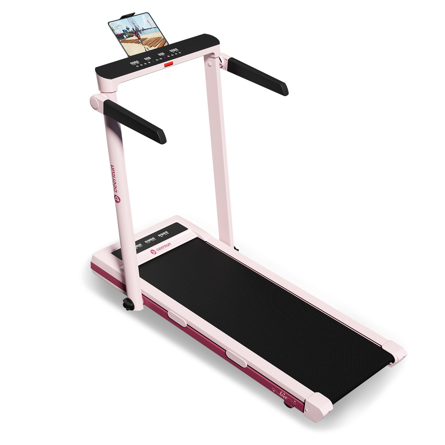DeerRun Z10 Pro Rose Pink | 12% Auto Incline Treadmill