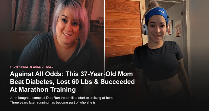 Against All Odds: This 37‑Year‑Old Mom Beat Diabetes, Lost 60 Lbs & Succeeded At Marathon Training