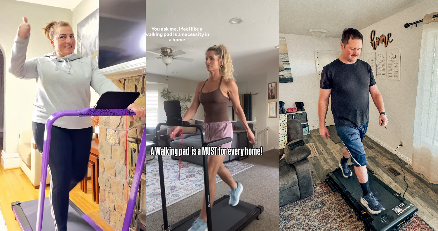 DeerRun A6 Plus foldable treadmill for family use – supports walking, incline training, and running