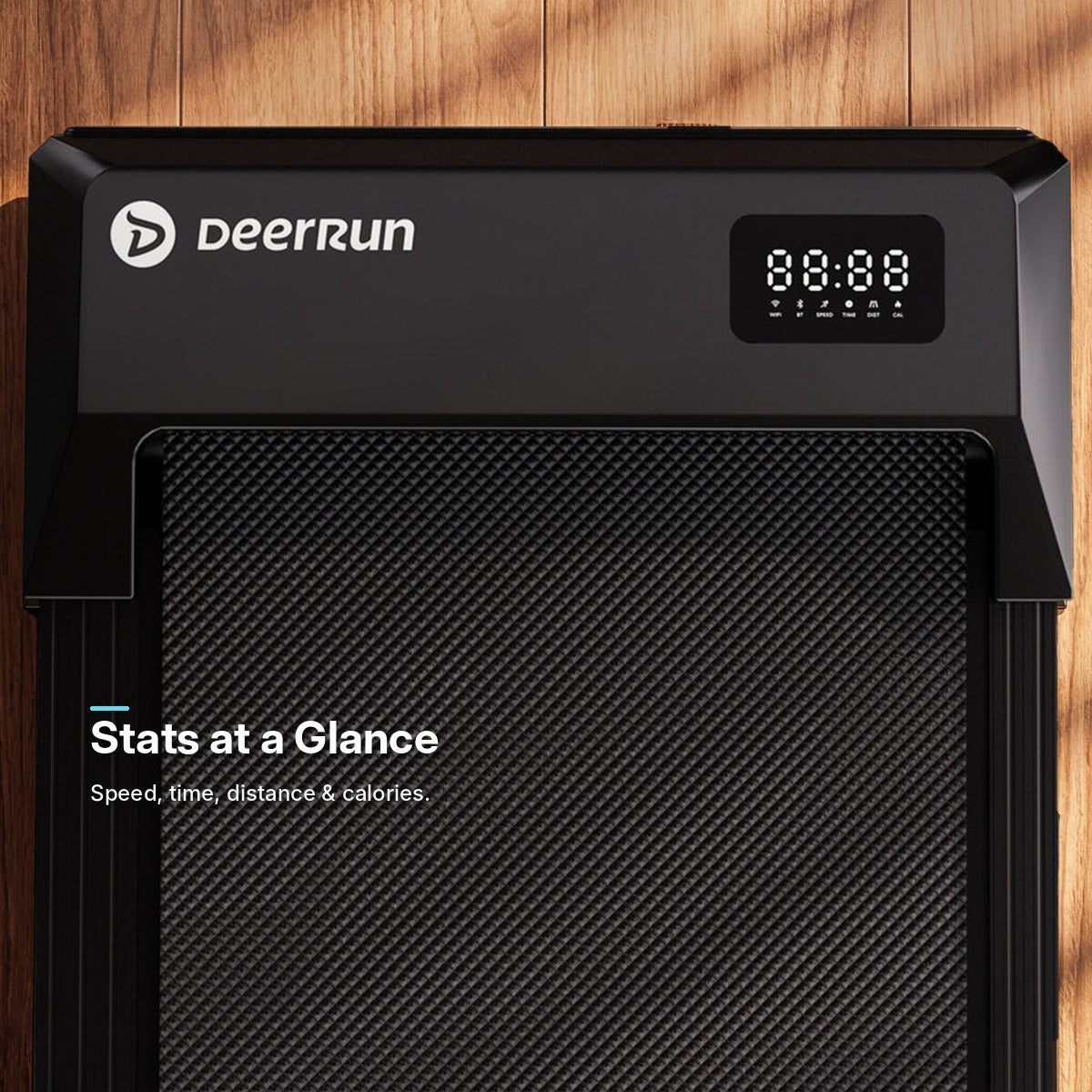 DeerRun 2026 Q2 Urban Plus Smart Walking Pad with 7% Incline for Space-Saving Active Walking