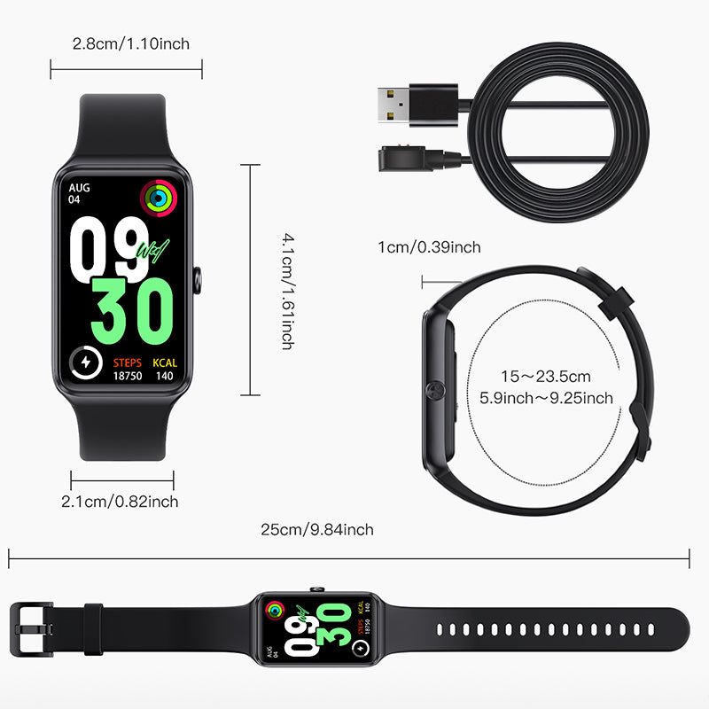DeerRun® All - in - One Fitness Smartwatch for Workouts & Daily Use