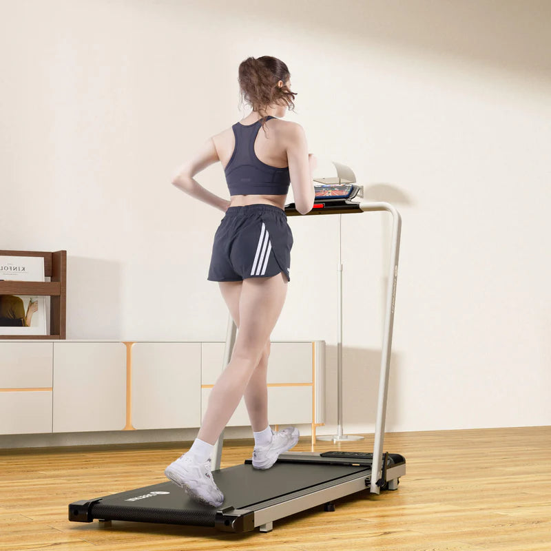 DeerRun-A5 Pro Smart 2-in-1 Folding Treadmill with handrail