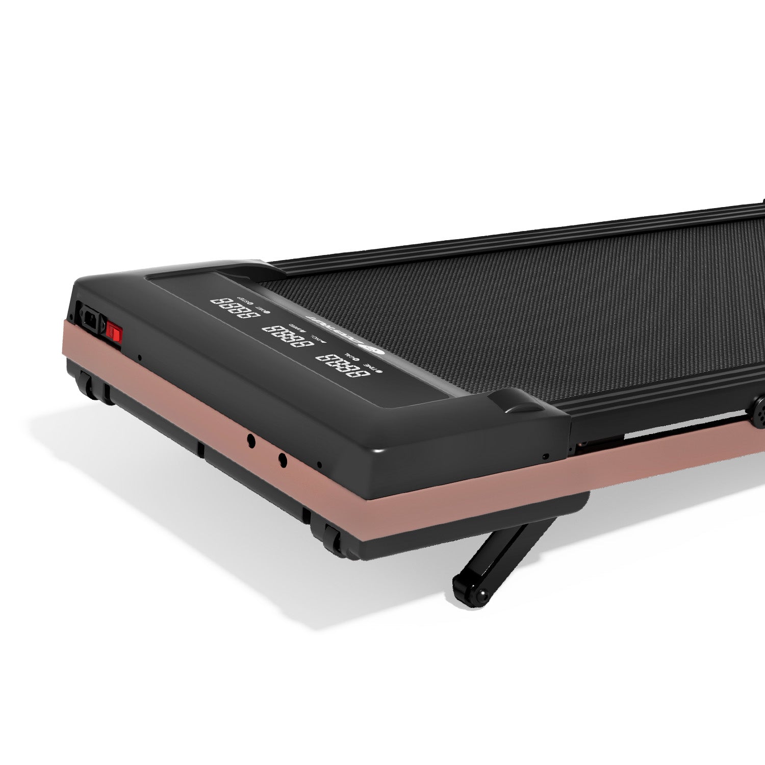 DeerRun Z10 12% Auto Incline Smart Walking Pad Treadmill with remote control-Rose Gold