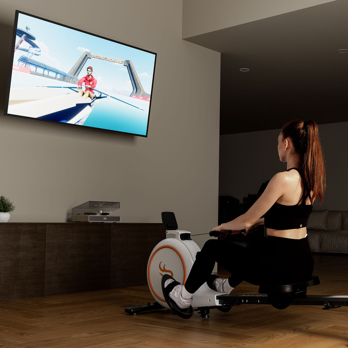 Treadmill + Bike + Rowing Machine Home Gym Bundle