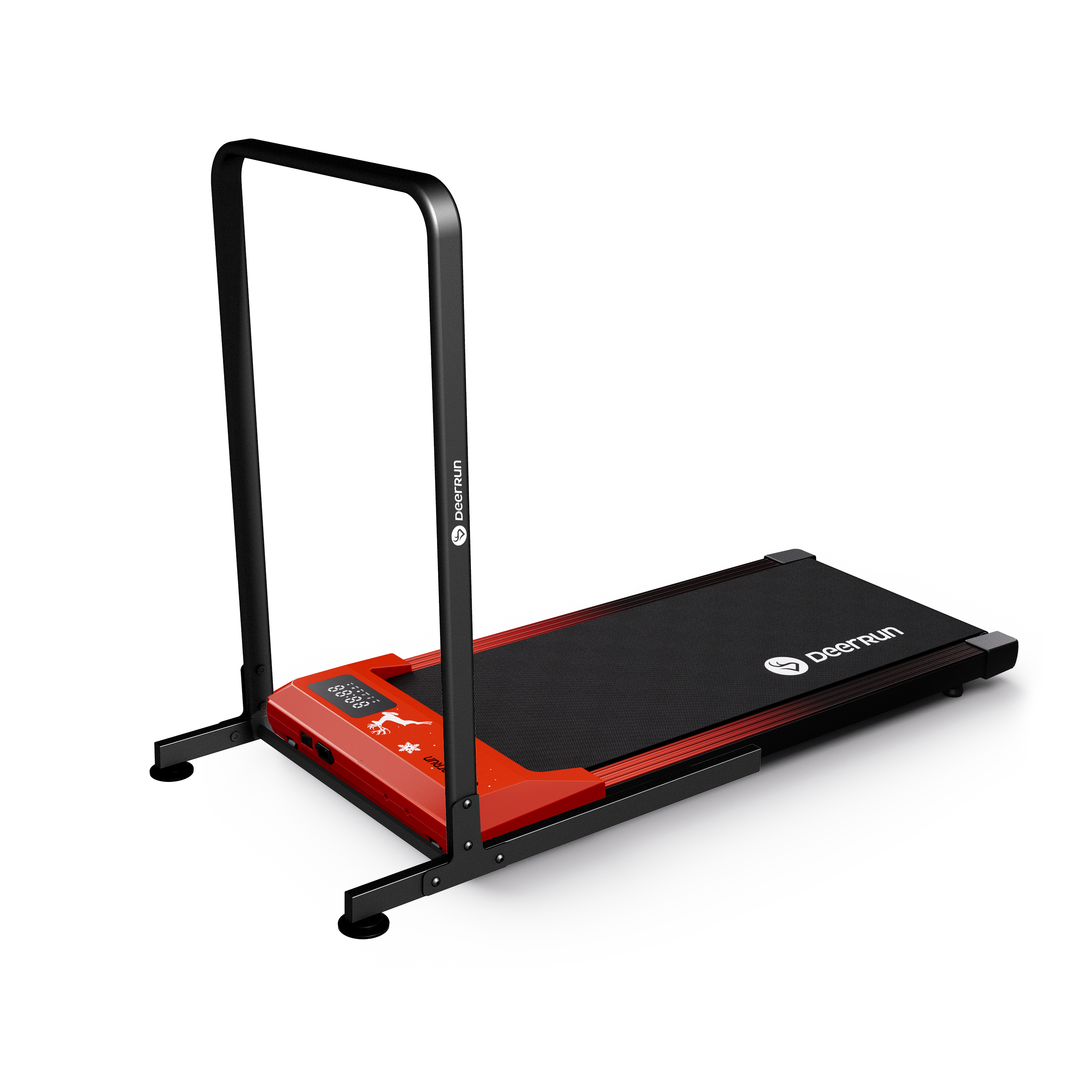 DeerRun Brand Red Under Desk Limited Edition Treadmill with Remote Control - Only Sold on Official Store