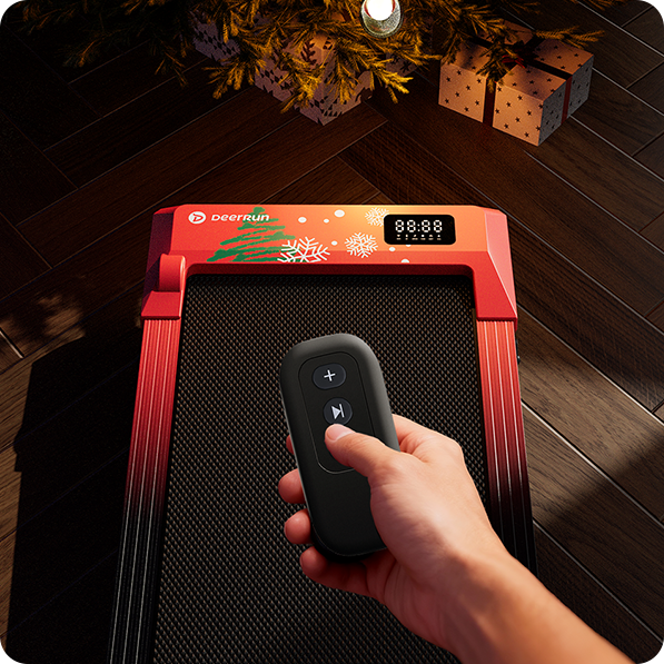 Q2 Christmas Edition 7% Incline Smart Walking Pad Treadmill