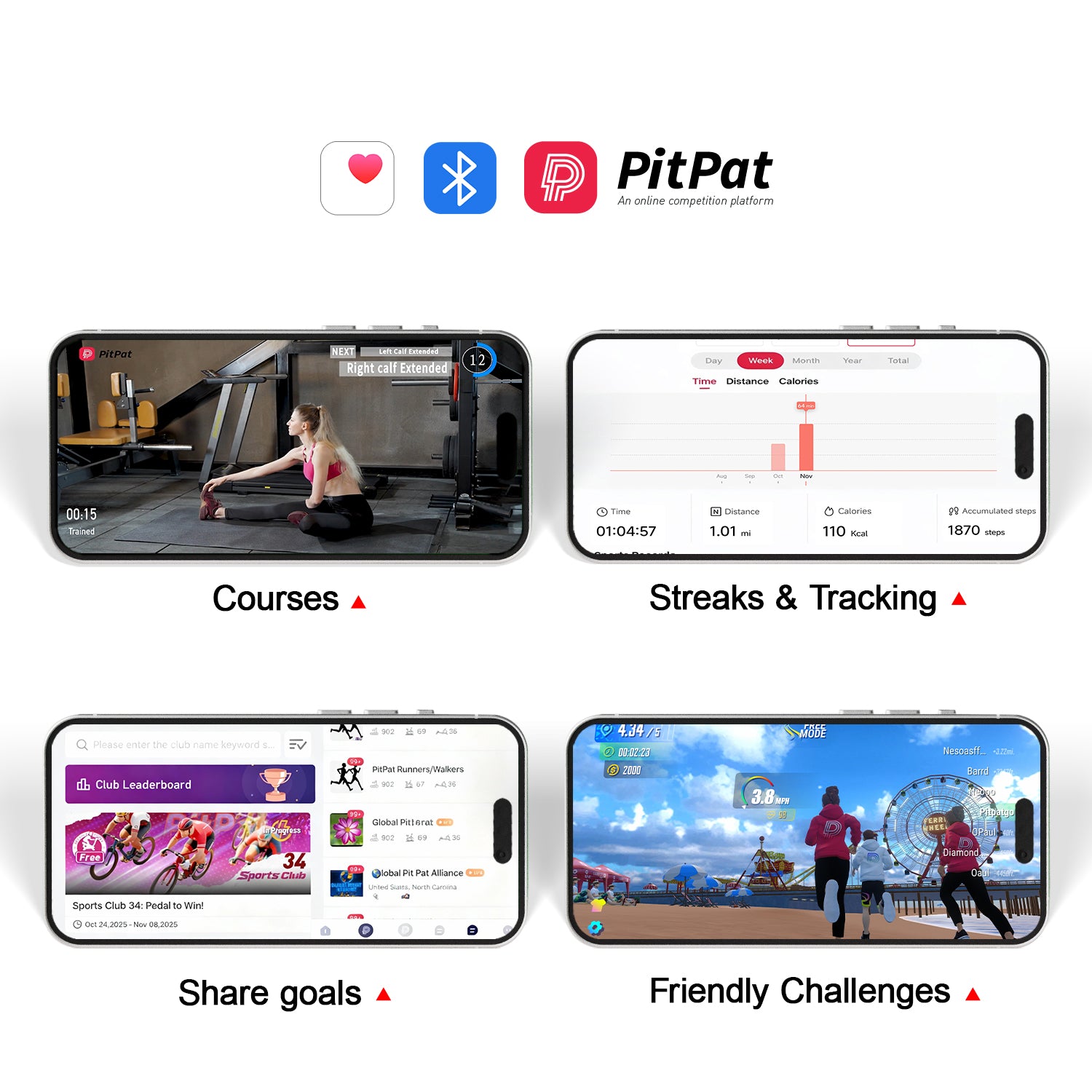 DeerRun Q2 Urban Plus Smart Walking Pad with 7% Incline for Better Training Rose Gold