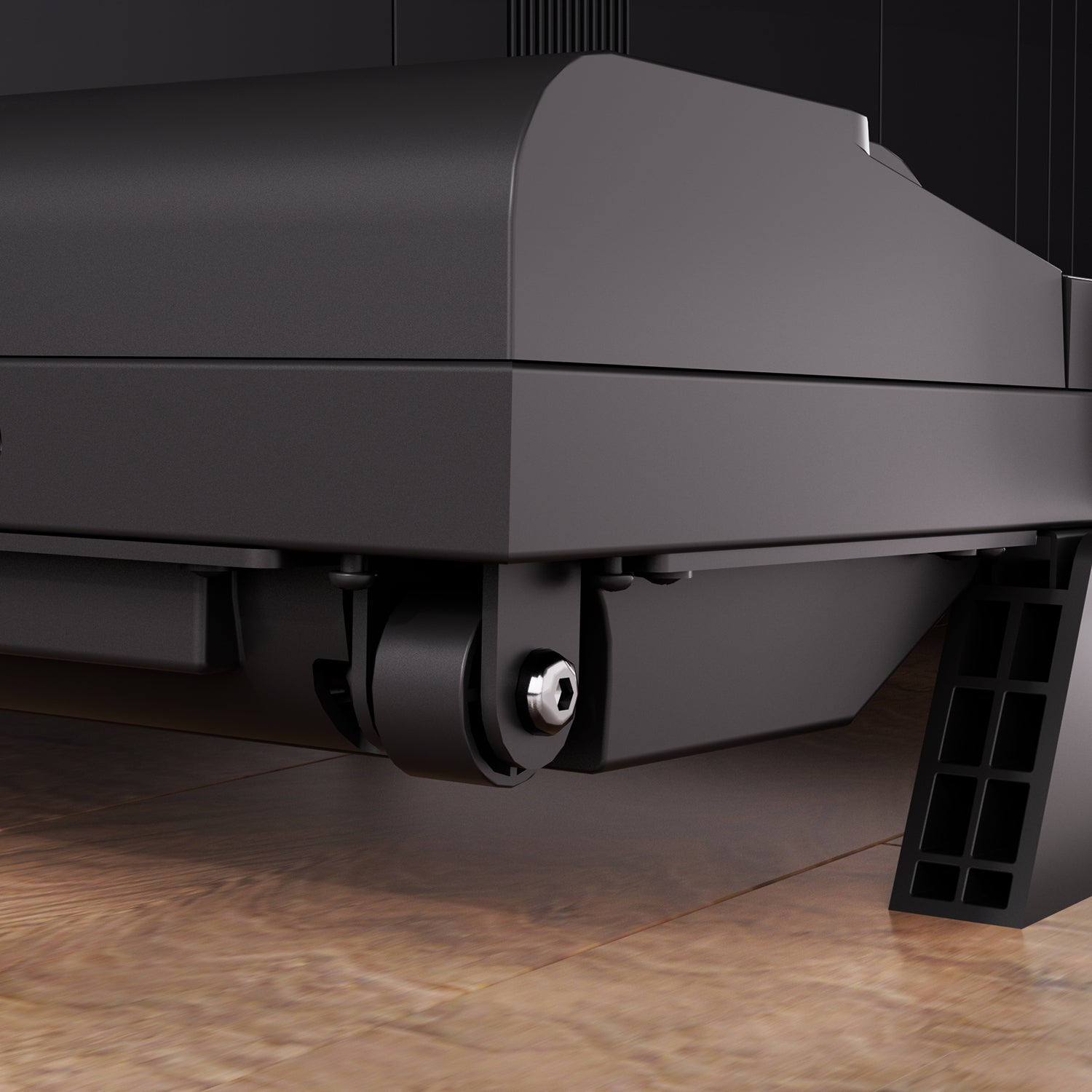 2026 New A6 Plus Handle 5% Incline 2 in 1 Foldable Treadmill with Whole Screen Upgraded Chip & NFC Support | 300 lbs, 7.5 mph, Black