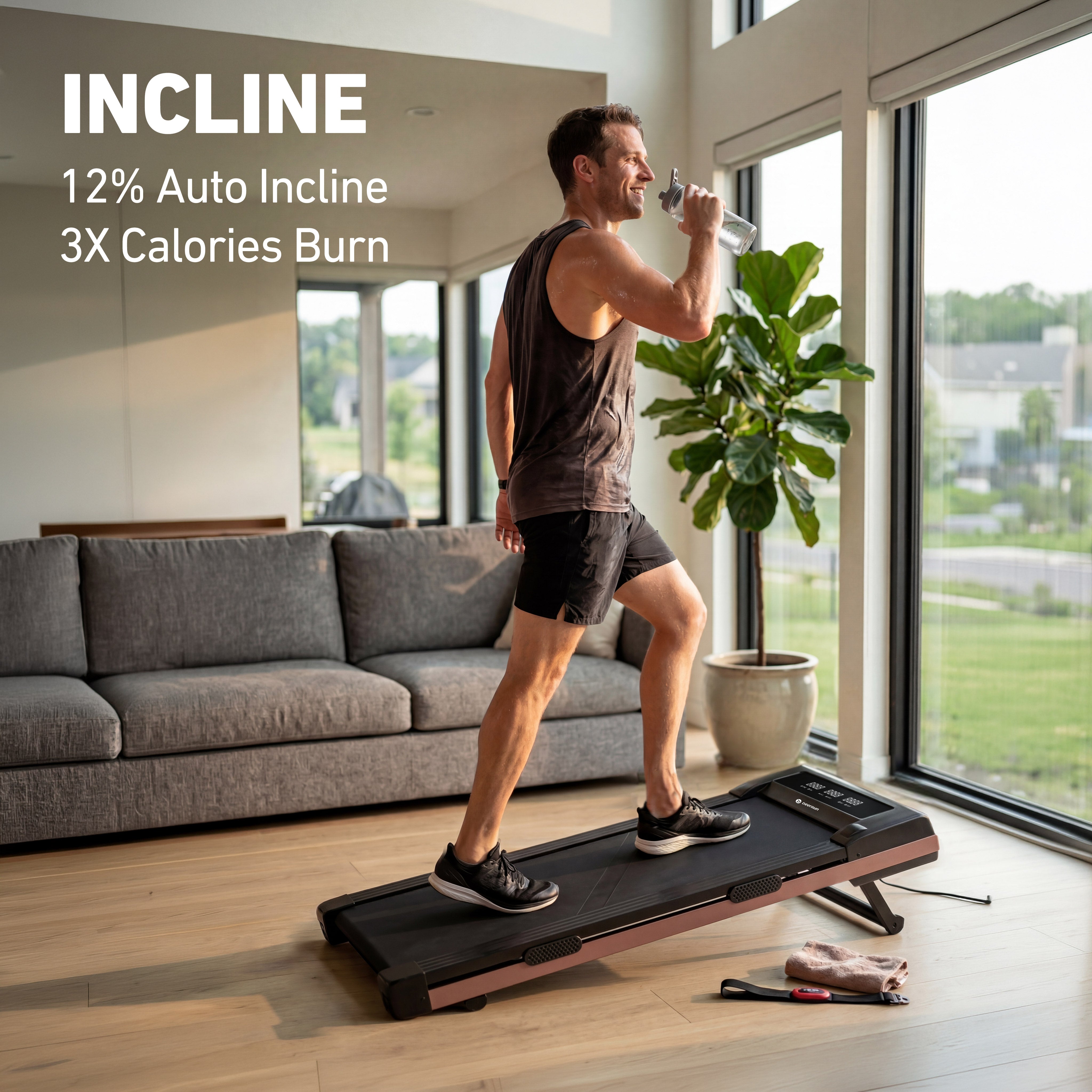 Your Journey, Your Pace: The Right Treadmill for Every Stage! Lite for home, Pro for office, Incline for pro fat-burning — the right treadmill for your stage.