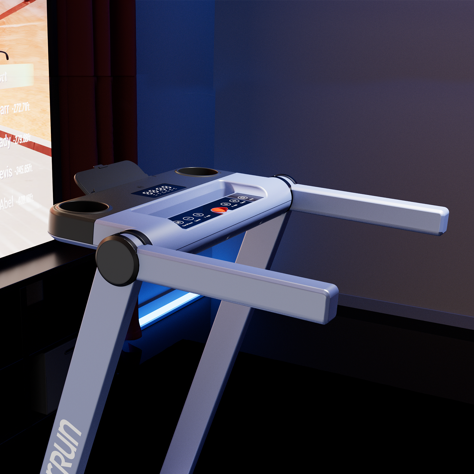 DeerRun A1 Pro Move+  6% Incline Foldable Treadmill——2025 Upgraded Chip & NFC Support | 350Lbs, 10mph
