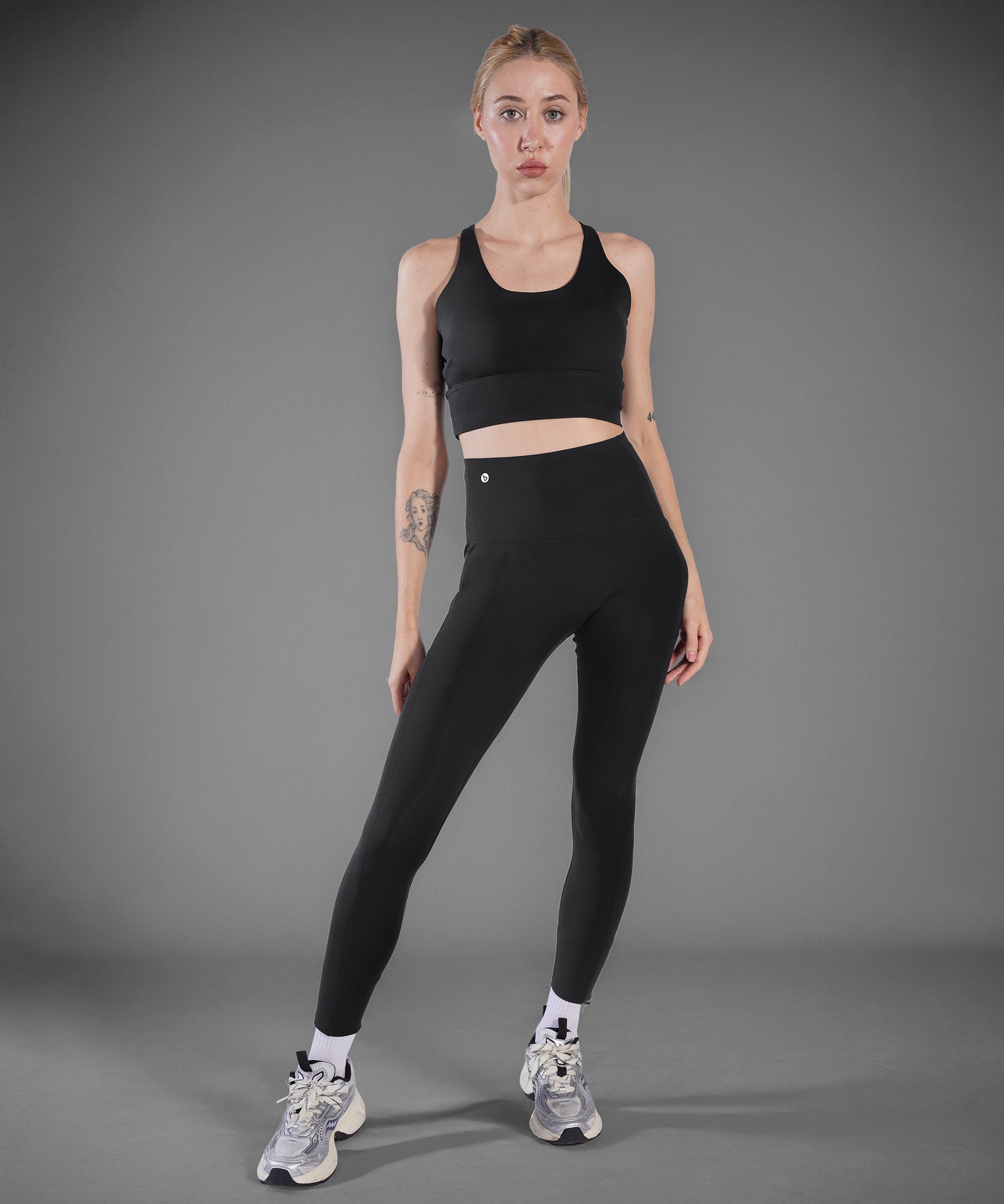 DeerRun® High-Waist Workout Legging 25'', with Dual Pockets