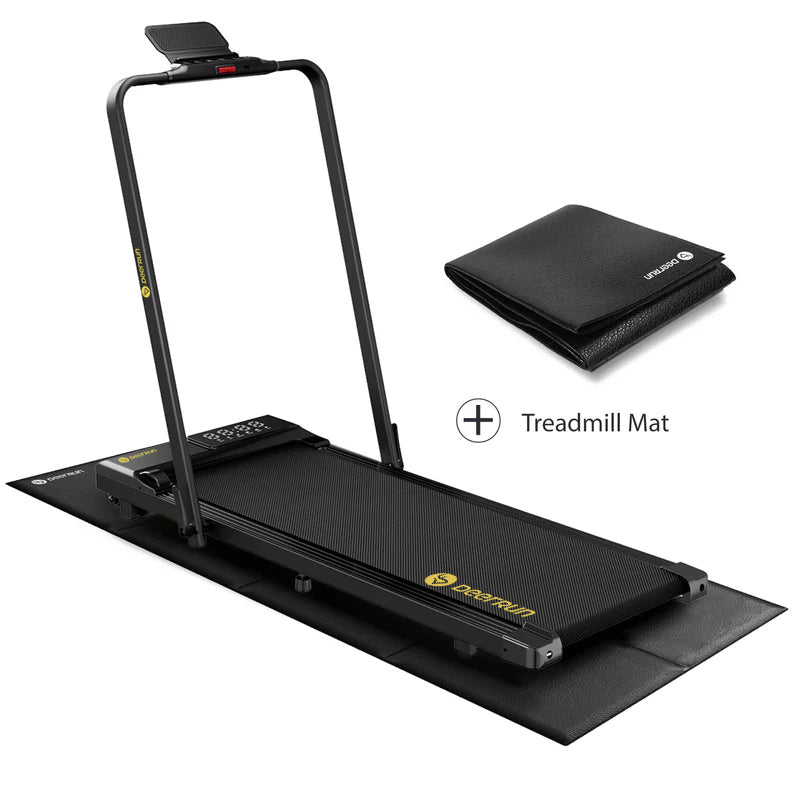 DeerRun A5 Pro Smart 2 in 1 Folding Treadmill Black & Gift giving