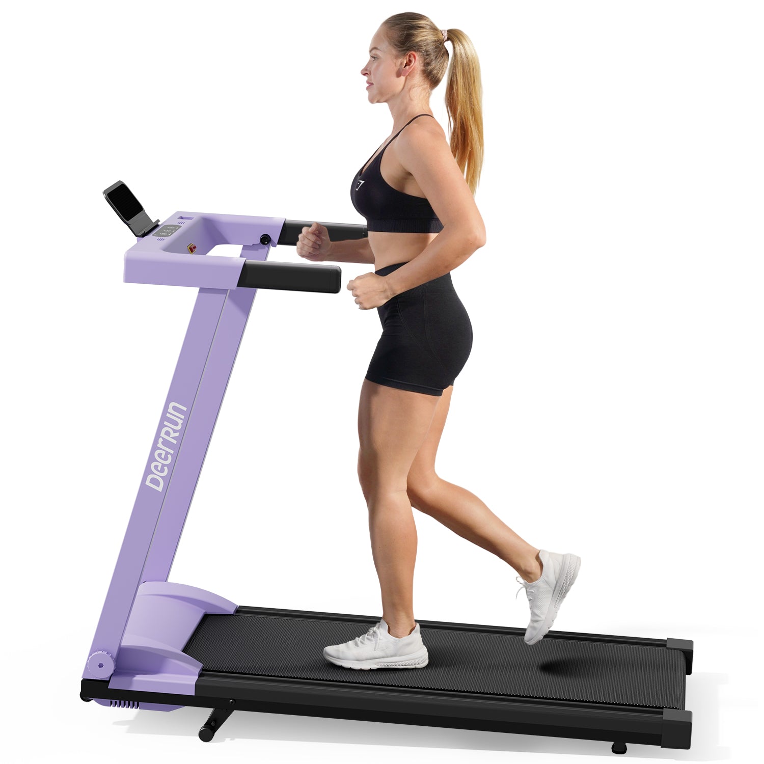 DeerRun A1 Pro Move+  6% Incline Foldable Treadmill——Upgraded Chip & NFC Support | 350Lbs, 10mph