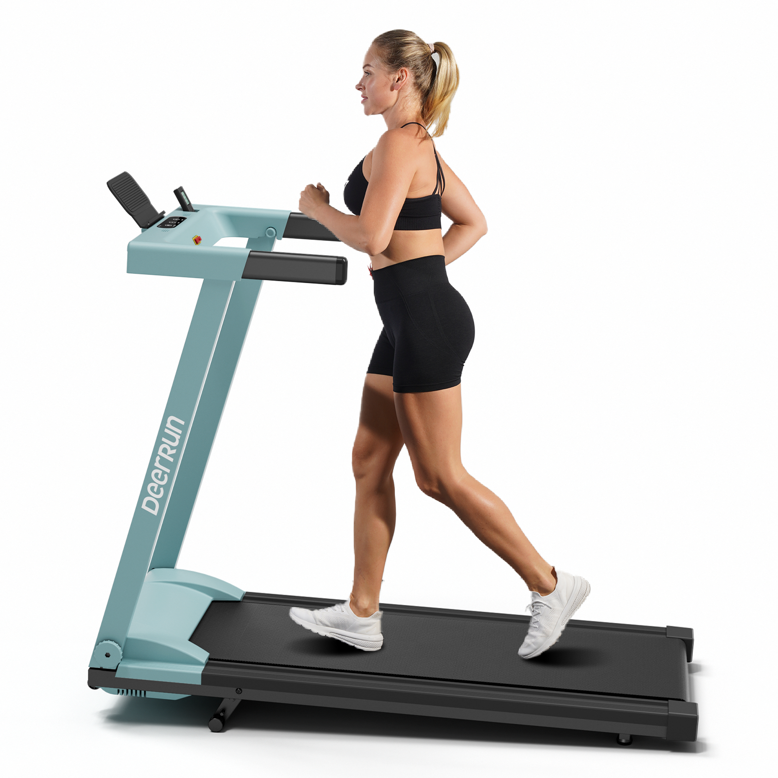 DeerRun A1 Pro Move+  6% Incline Foldable Treadmill——Upgraded Chip & NFC Support | 350Lbs, 10mph
