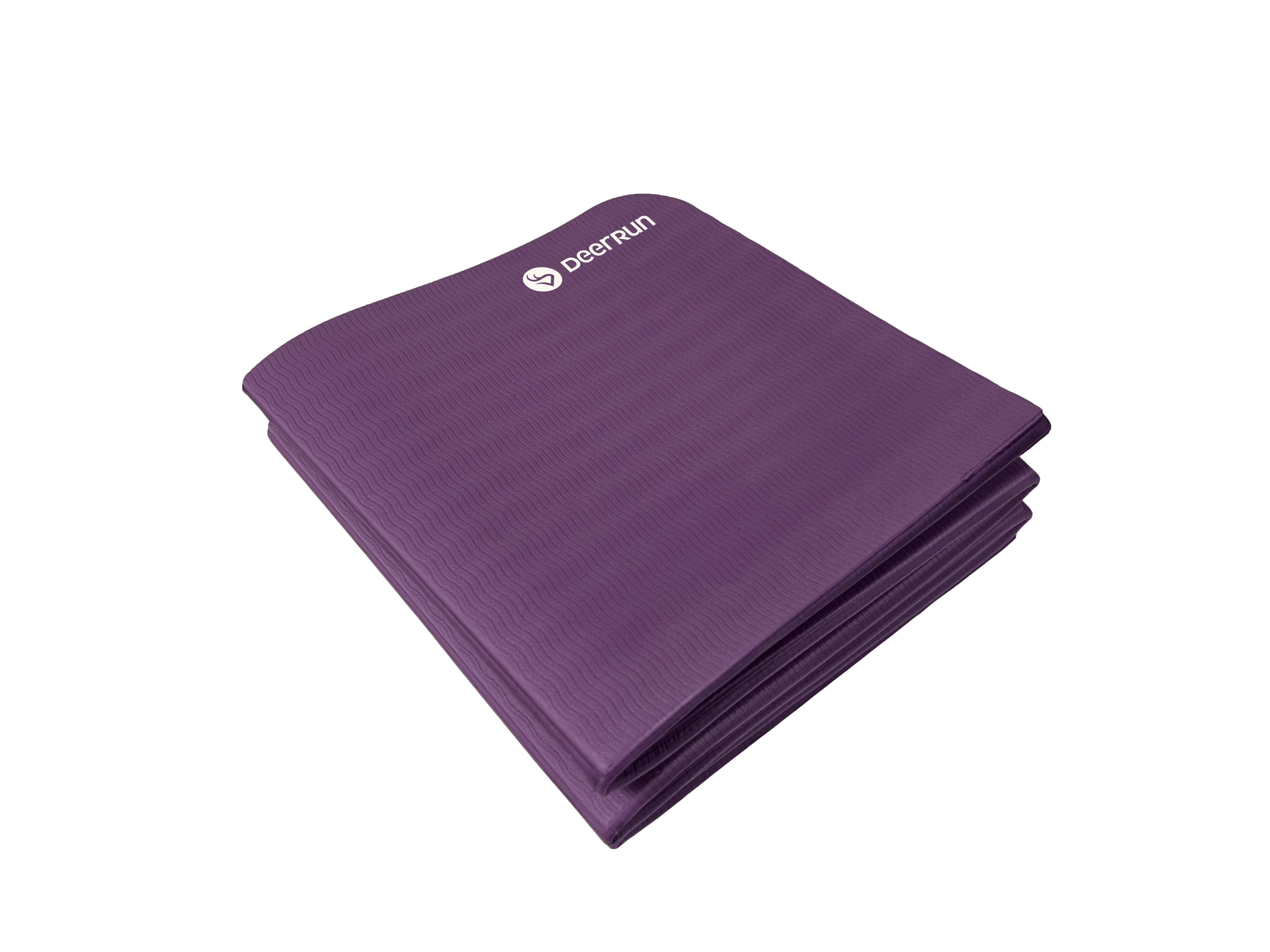DeerRun® CoreBase Foldable Yoga Mat - 72” x 24” x 0.24”