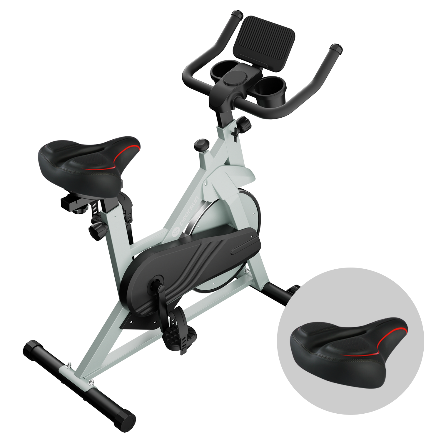 DeerRun S500 Indoor Adjustable Magnetic Resistance Silent Belt Smart C