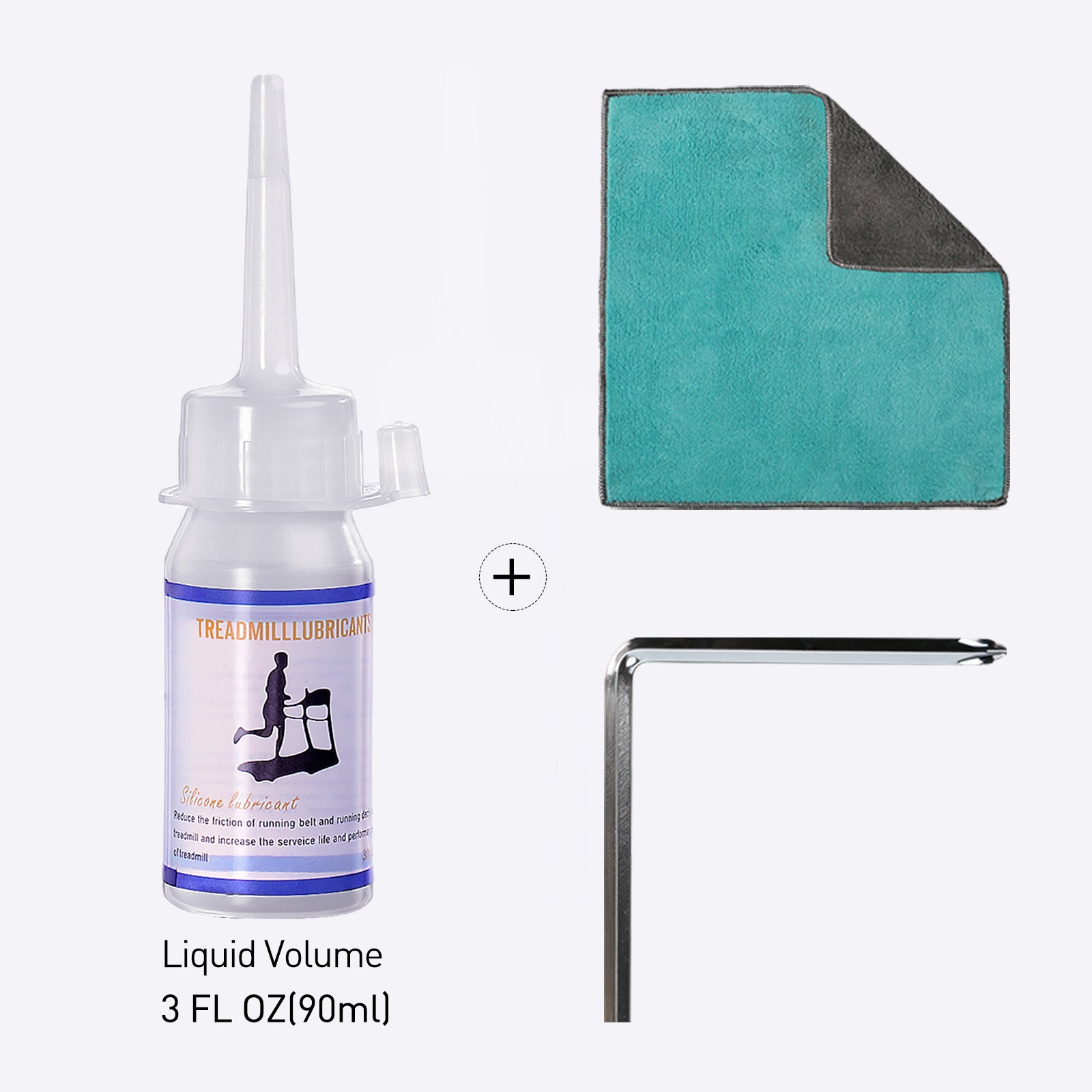 TreadmillPartsZone Treadmill Maintenance Tool - 16 Inch Hard Plastic Foam Lubricant Applicator - 6 Pound - For Treadmill Belts - Prevent Corrosion, Exercise Machine Attachments - Canada