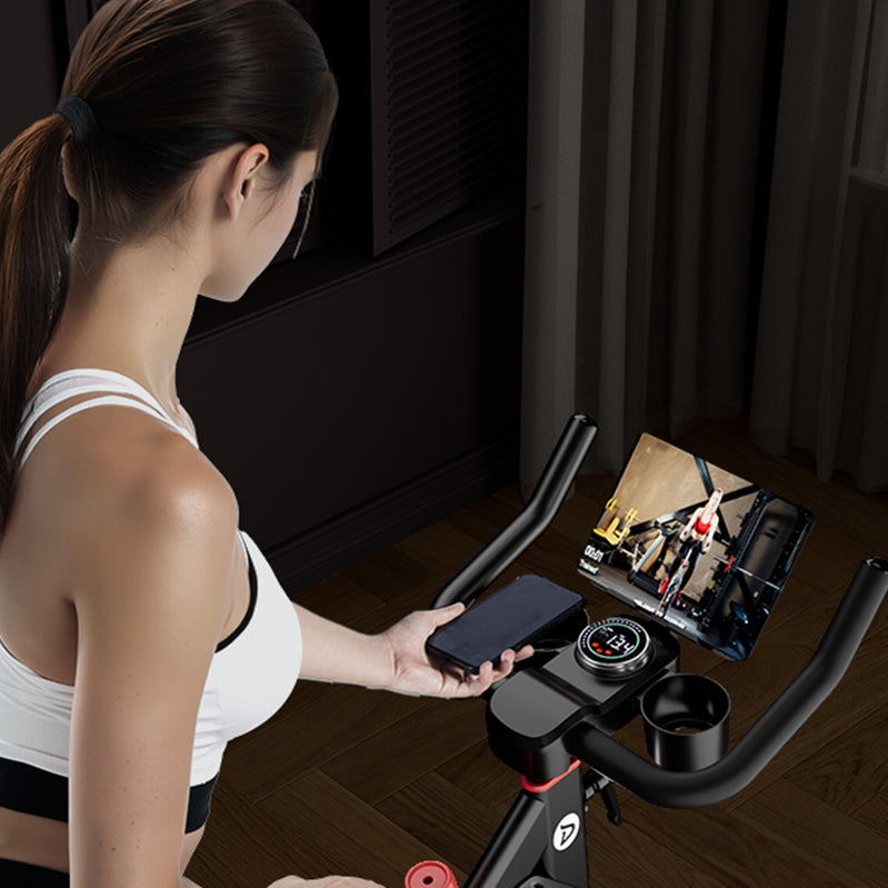 DeerRun S500 Pro King Size Indoor Bike for Tall Riders 32 Resistance, LED Screen
