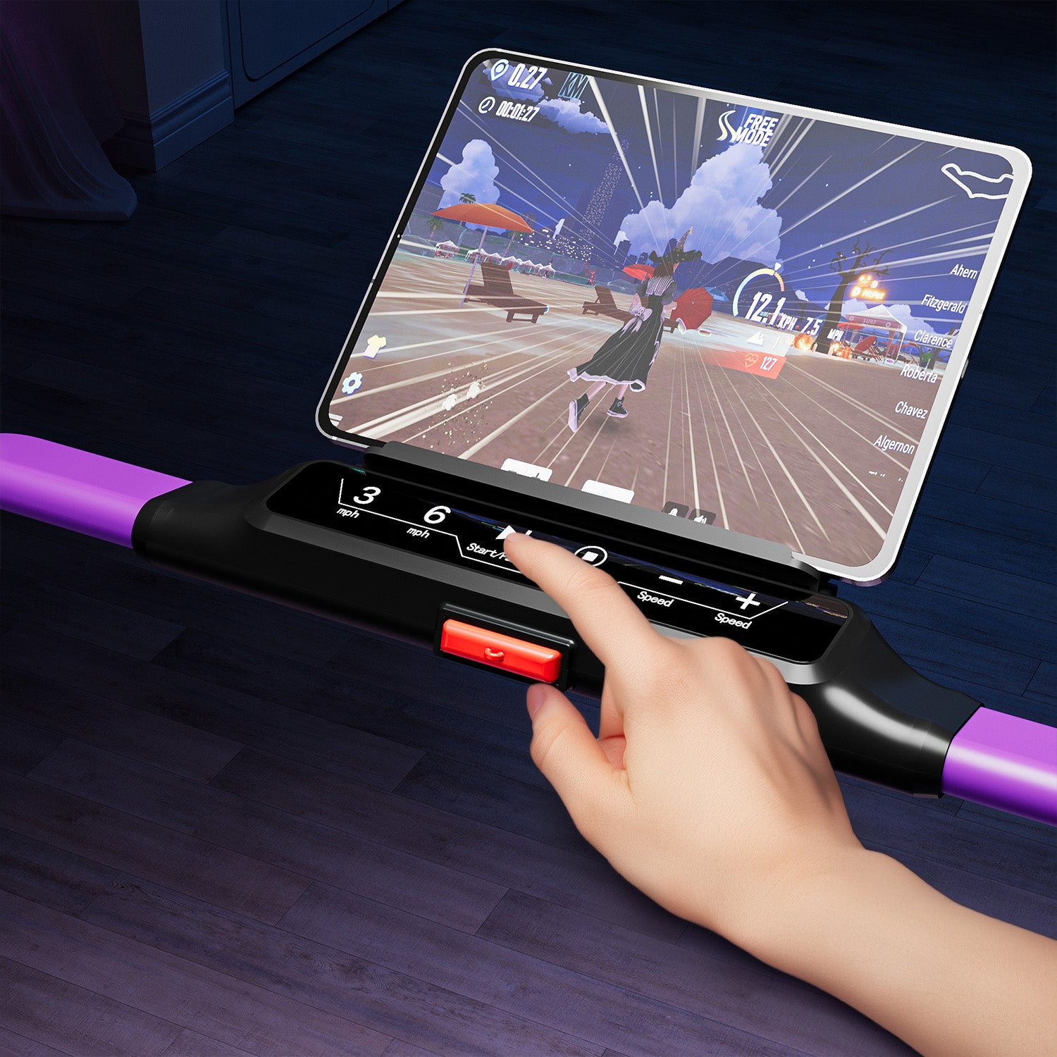 2025 Halloween Limited Edition Smart Foldable Treadmill Purple Cobweb | The Perfect Gift for Family Health