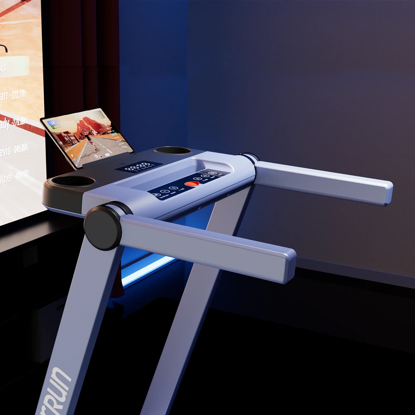 DeerRun A1 Pro Move+  6% Incline Foldable Treadmill——2025 Upgraded Chip & NFC Support | 350Lbs, 10mph