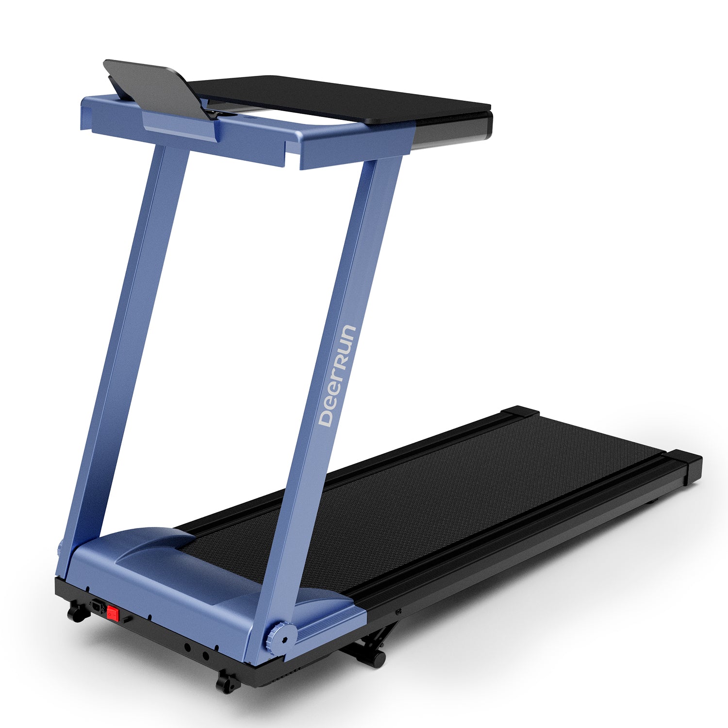 DeerRun A1 Pro Ultra Folding Smart 6% Incline Treadmill With Tabletop - Blue