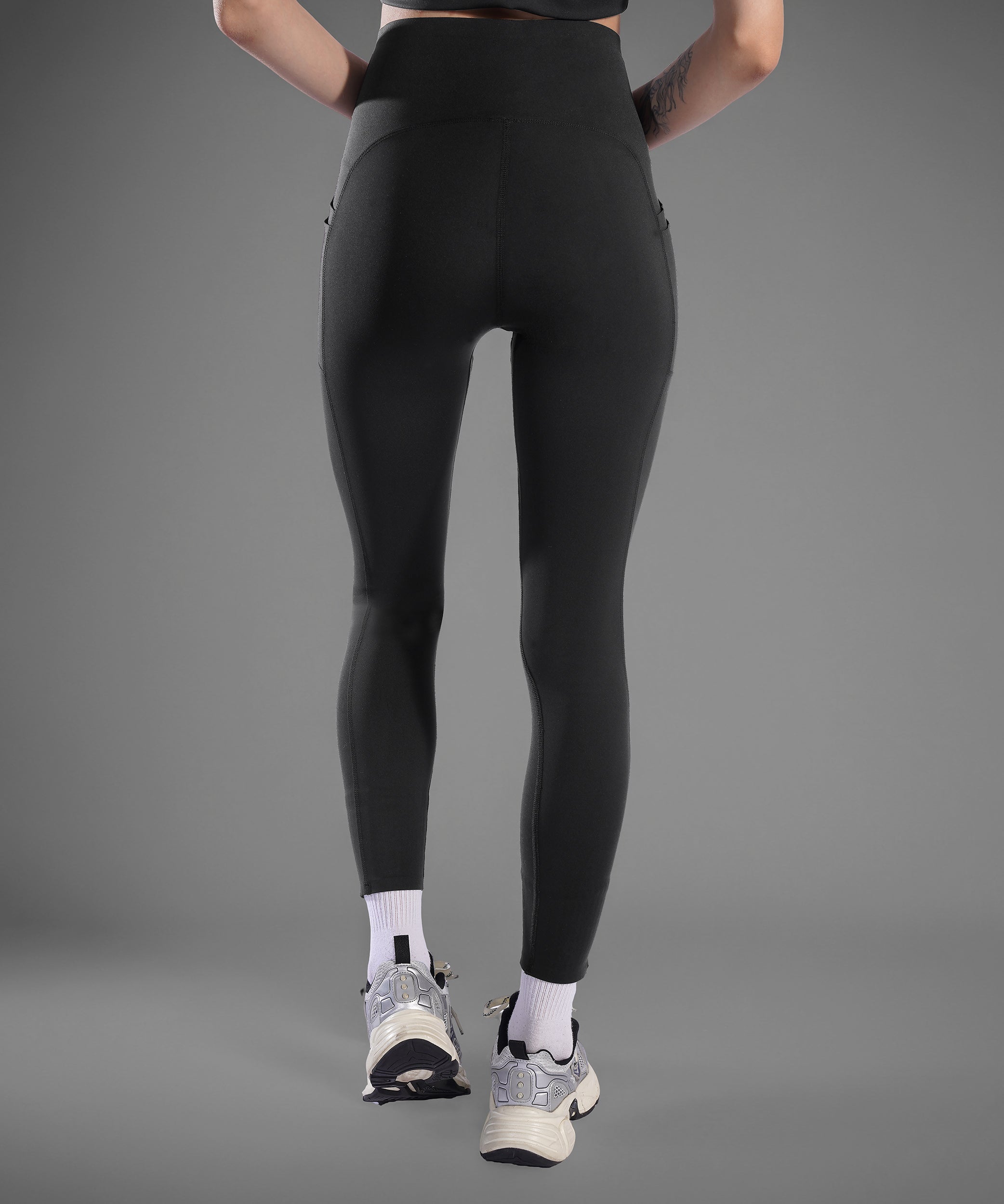 DeerRun® High-Waist Workout Legging 25'', with Dual Pockets