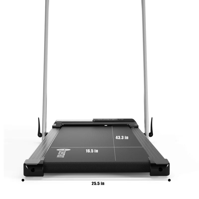 DeerRun-A5 Pro Smart 2-in-1 Folding Treadmill with handrail