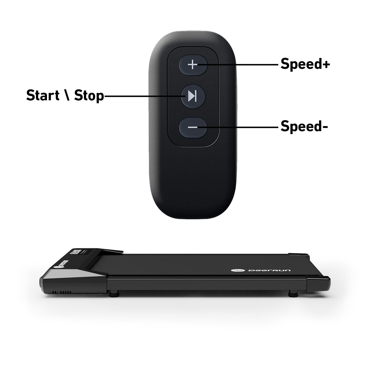 DeerRun Q1 Urban Under-Desk Treadmill with Remote Control