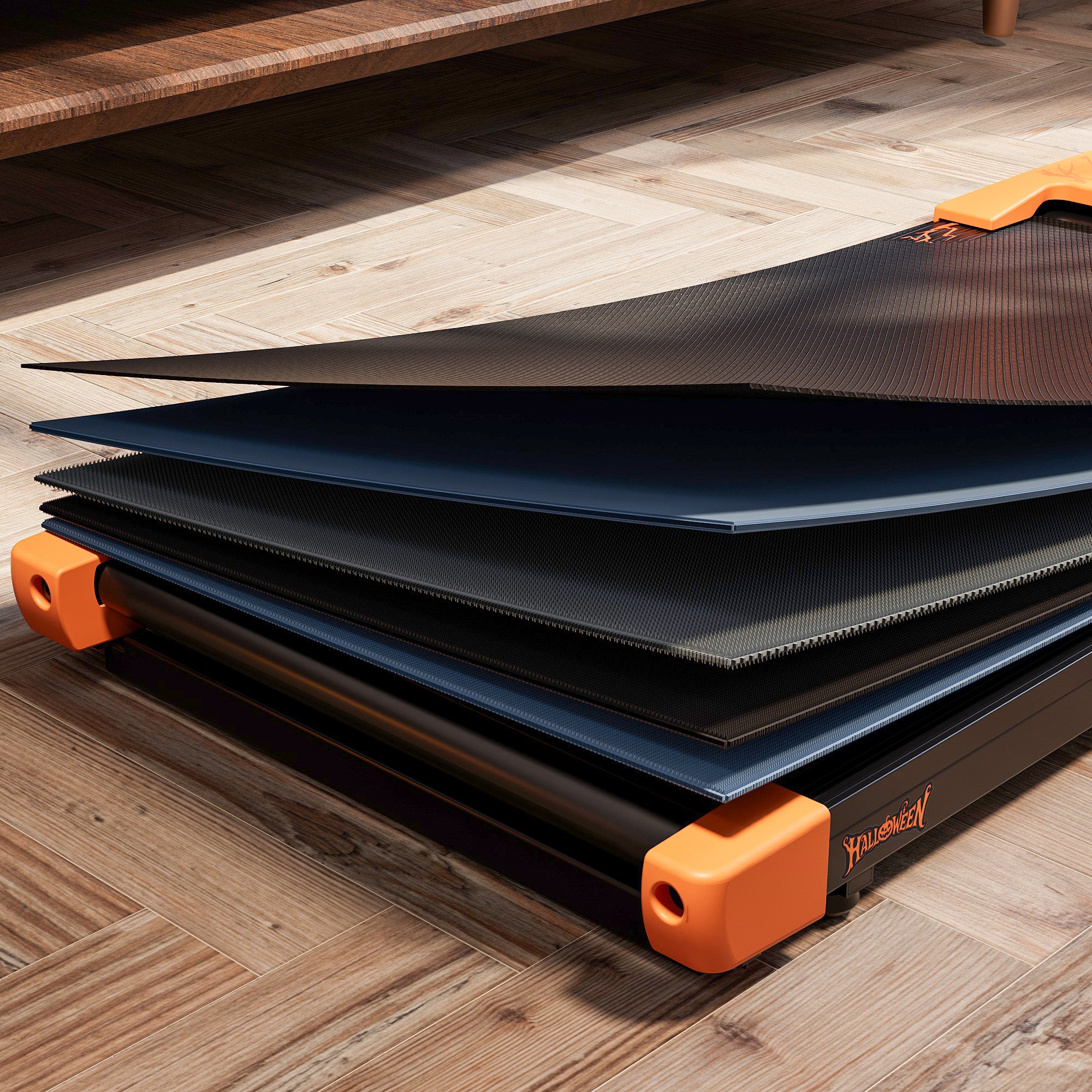DeerRun Q1 Halloween Edition walking pad treadmill - Season Fitness Gift & Lifestyle Upgrade