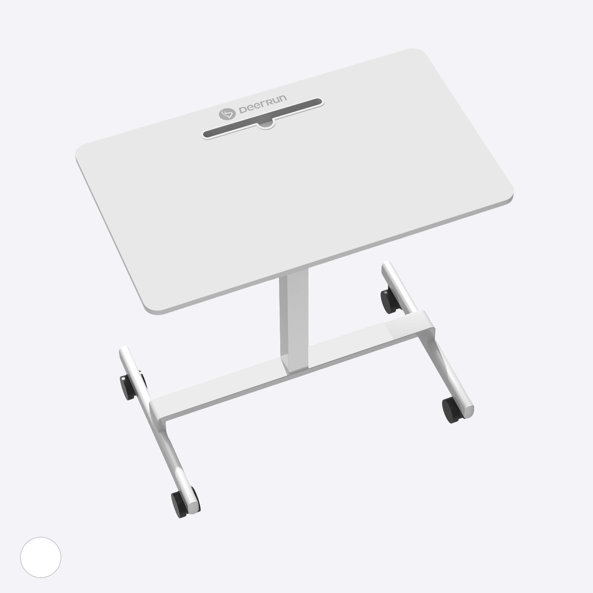 DeerRun® Adjustable Standing Desk - 31.5''L *18.9''W Large Rolling Lap