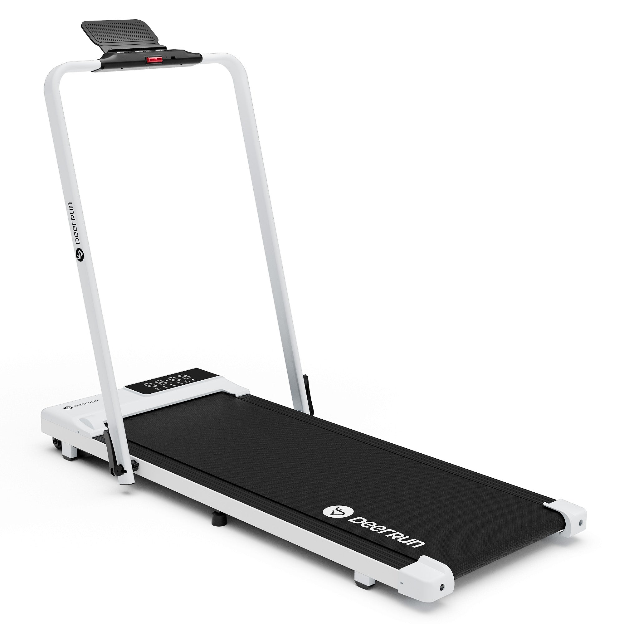 DeerRun 300 Lbs A5 Pro Smart 2 in 1 Folding Treadmill White