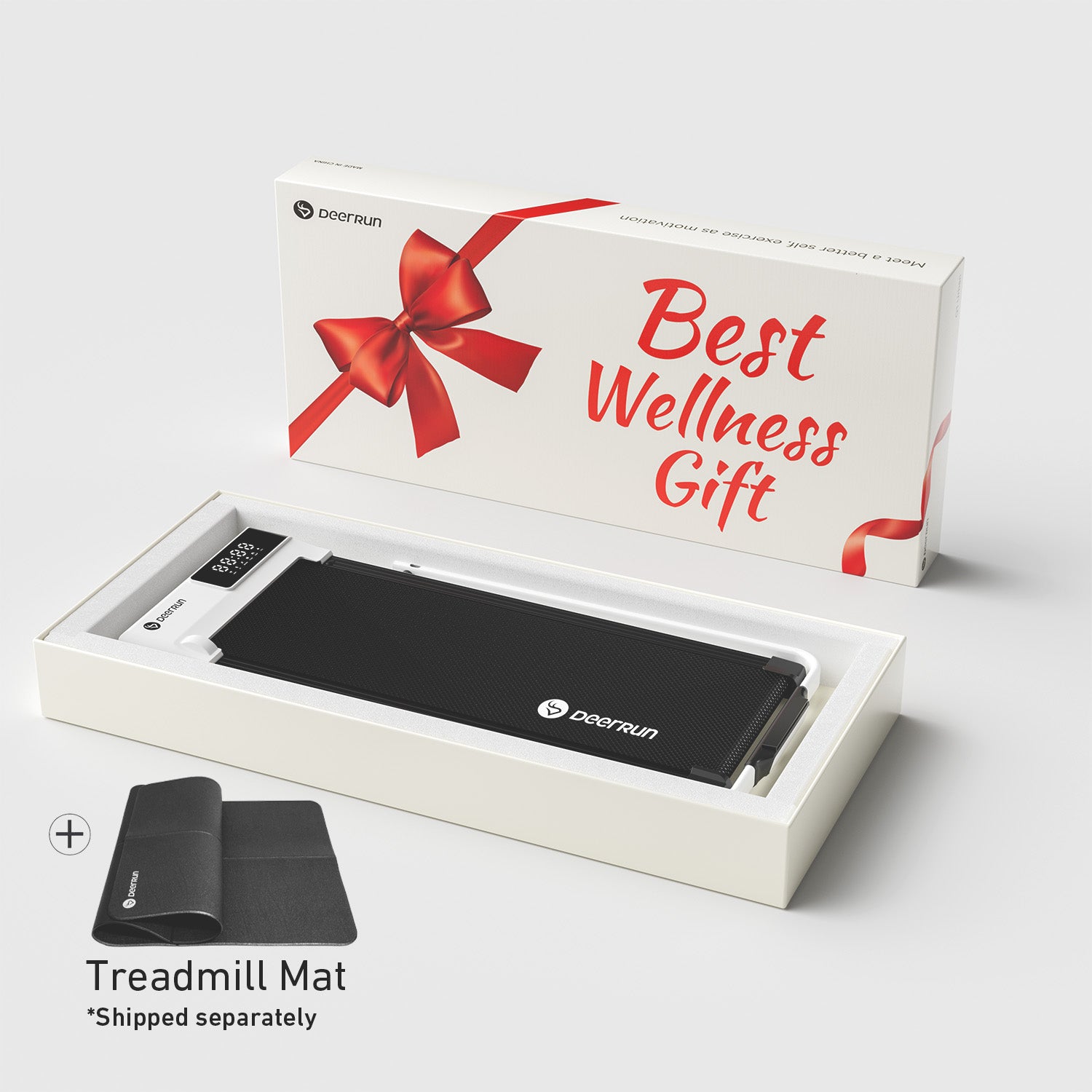 DeerRun A5 PRO Vitality – 2025 Smart 2-in-1 Foldable Treadmill, Upgraded Chip & NFC Support | 7.5mph, 300Lbs