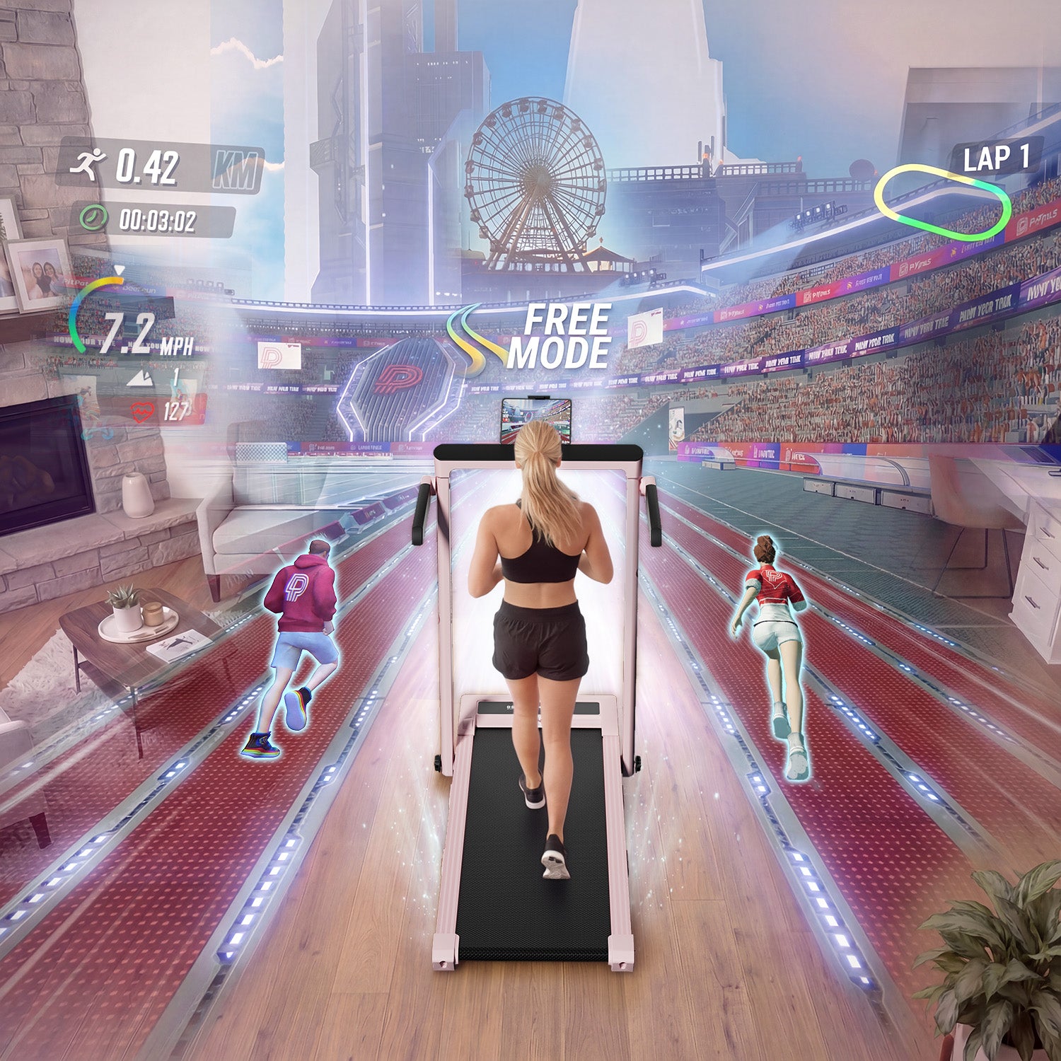 DeerRun Perfect Mother's Day Gift 12% Auto Incline Limited Edition Treadmill | Home Fitness Gift