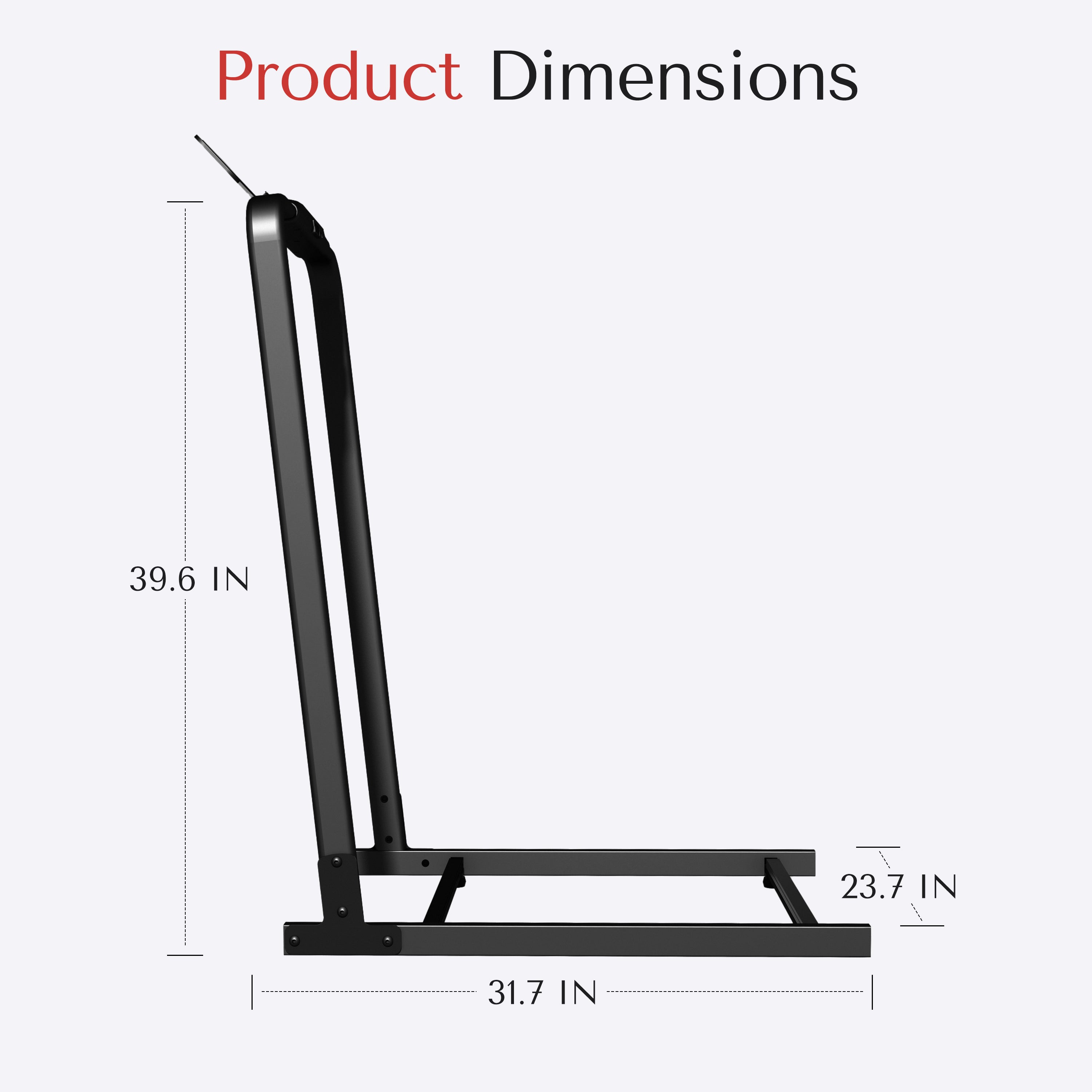 DeerRun® Detachable Handrail for Deerrun Walking Pad Q1 Urban and Q1 Classic