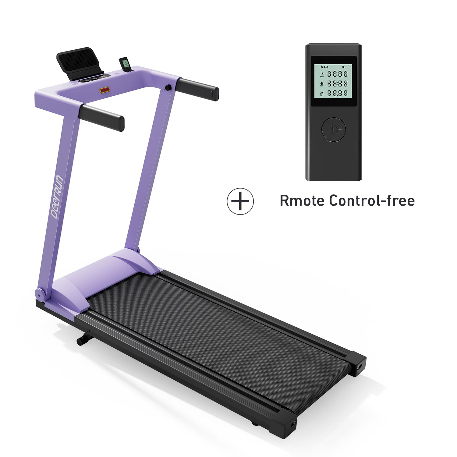 DeerRun A1 Pro Move+  6% Incline Foldable Treadmill——Upgraded Chip & NFC Support | 350Lbs, 10mph Dreamy Violet