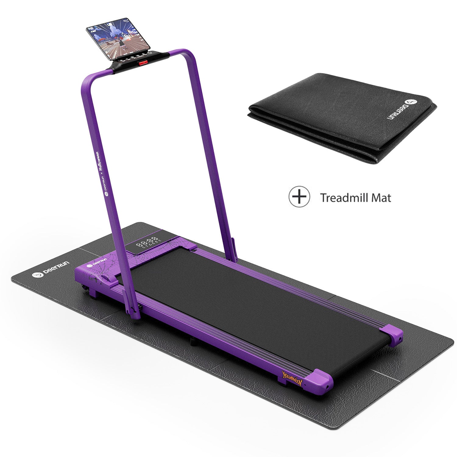 2025 Halloween Limited Edition Smart Foldable Treadmill Purple Cobweb | The Perfect Gift for Family Health