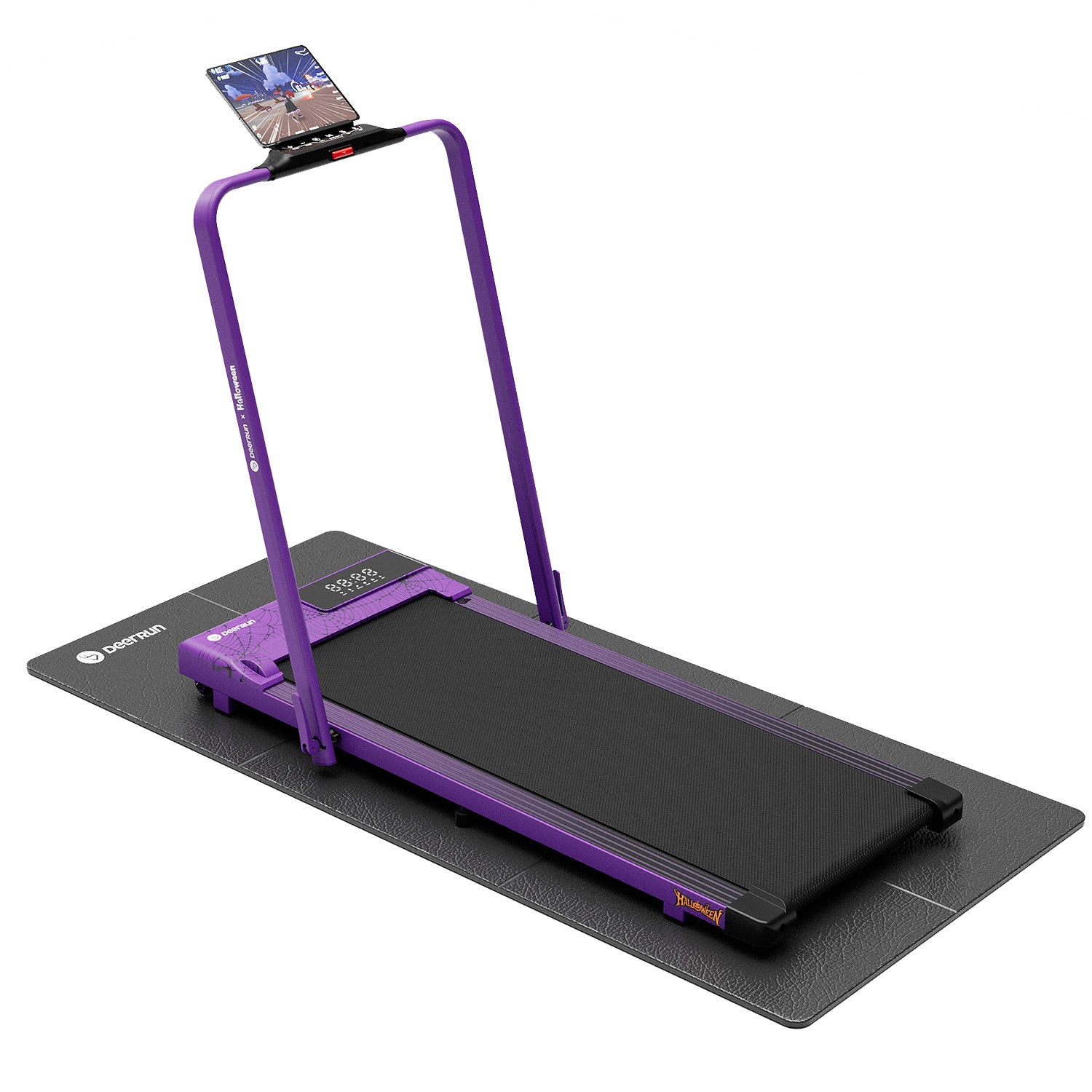 2025 Halloween Limited Edition Smart Foldable Treadmill Purple Cobweb | The Perfect Gift for Family Health