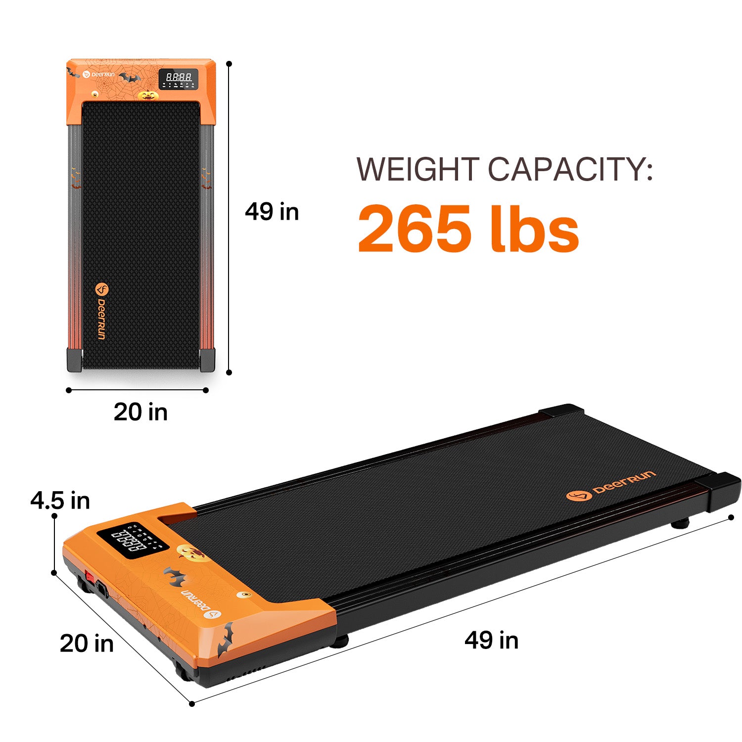 DeerRun＆Halloween co-branded walking pad treadmill - only sold on the official website