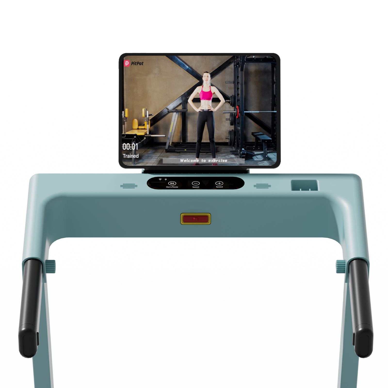 DeerRun A1 Pro Move+  6% Incline Foldable Treadmill——Upgraded Chip & NFC Support | 350Lbs, 10mph Mint Green