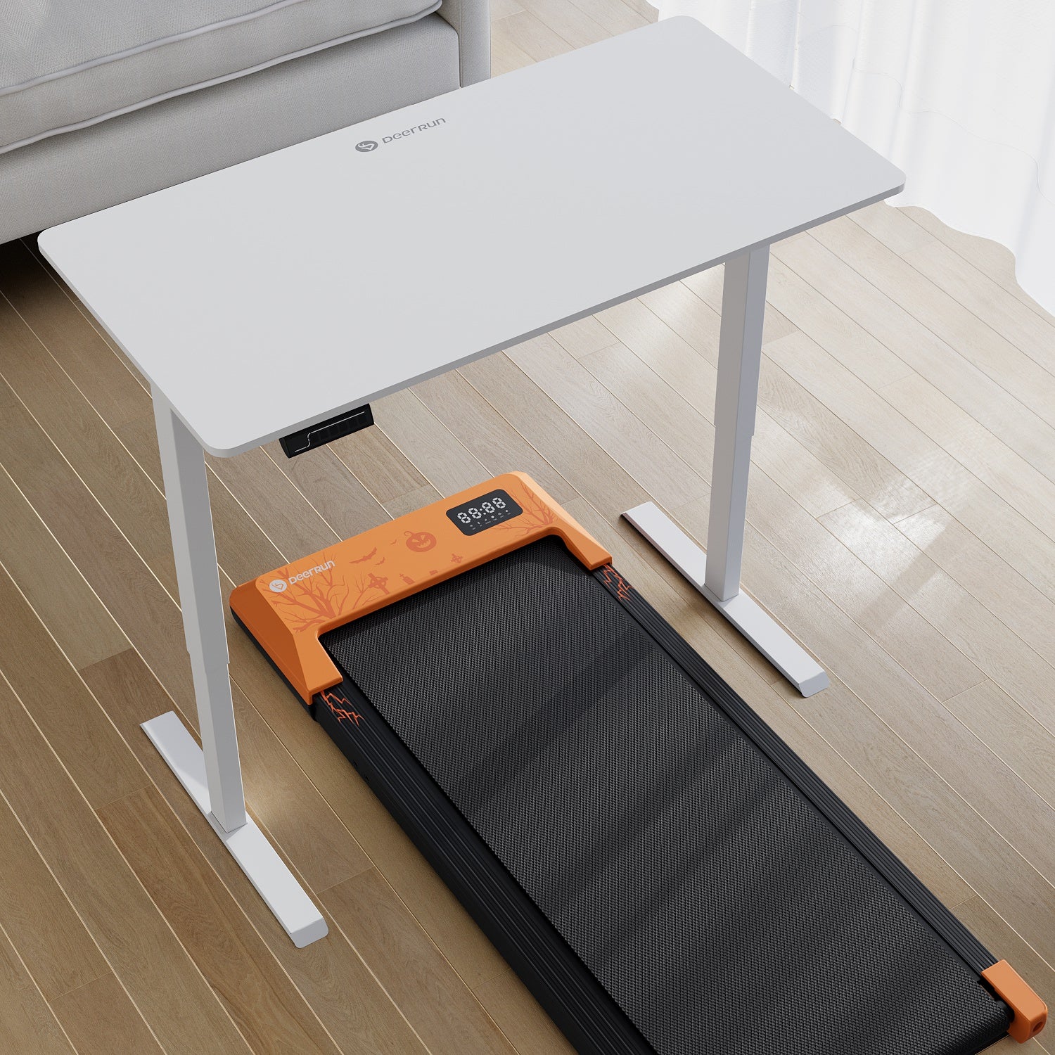 DeerRun Q1 Halloween Edition walking pad treadmill - Season Fitness Gift & Lifestyle Upgrade