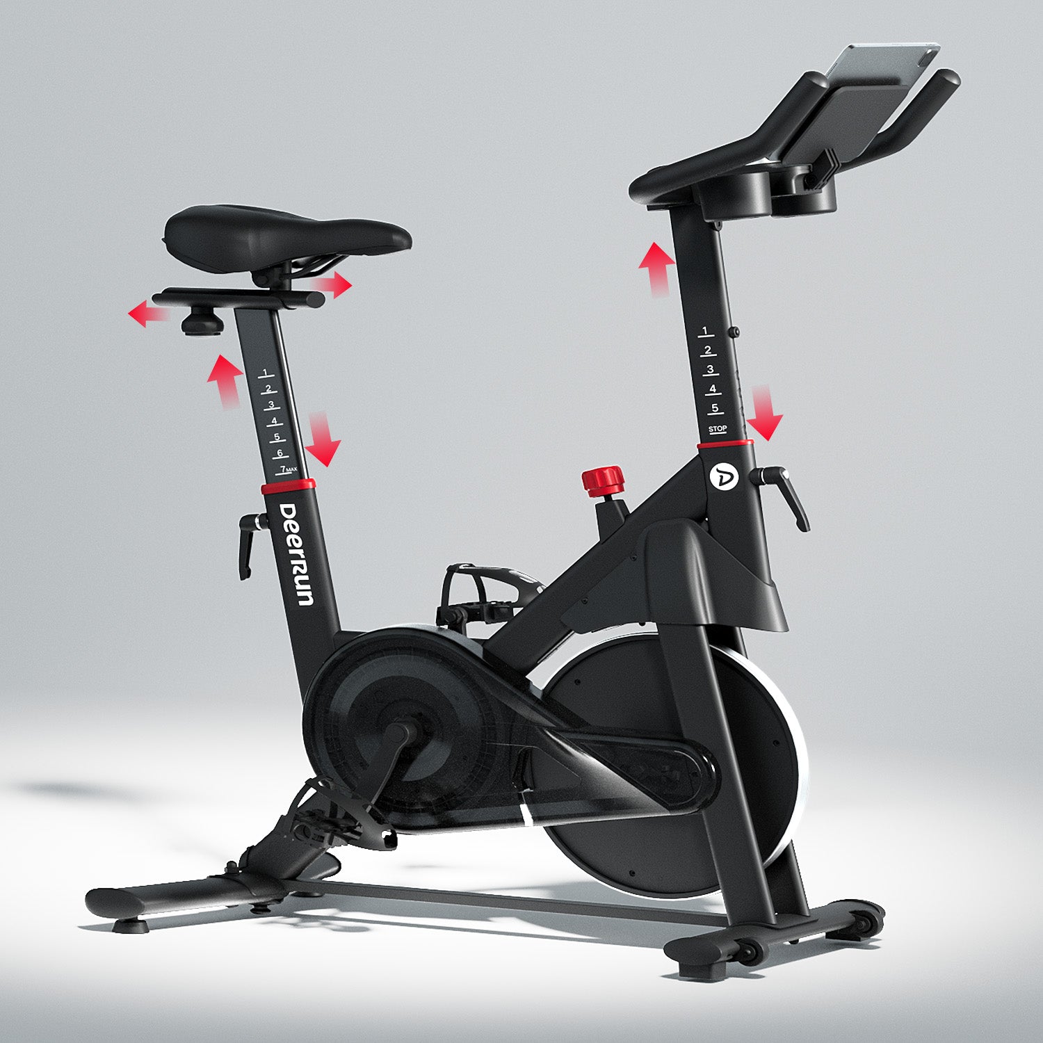 DeerRun S500 PM 25-level Magnetic Resistance Indoor Smart Bike with One-Way Bearing System