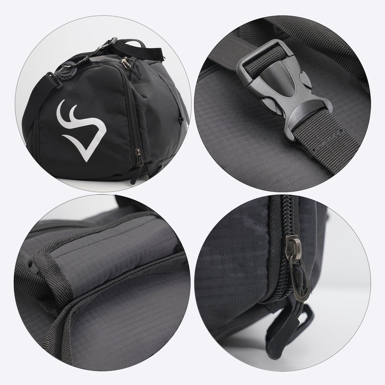 【In stock】DeerRun® Ultimate Gym Bag with Water Resistant Pouch