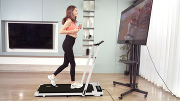 DeerRun A5 Pro Smart 2 in 1 Folding Treadmill White