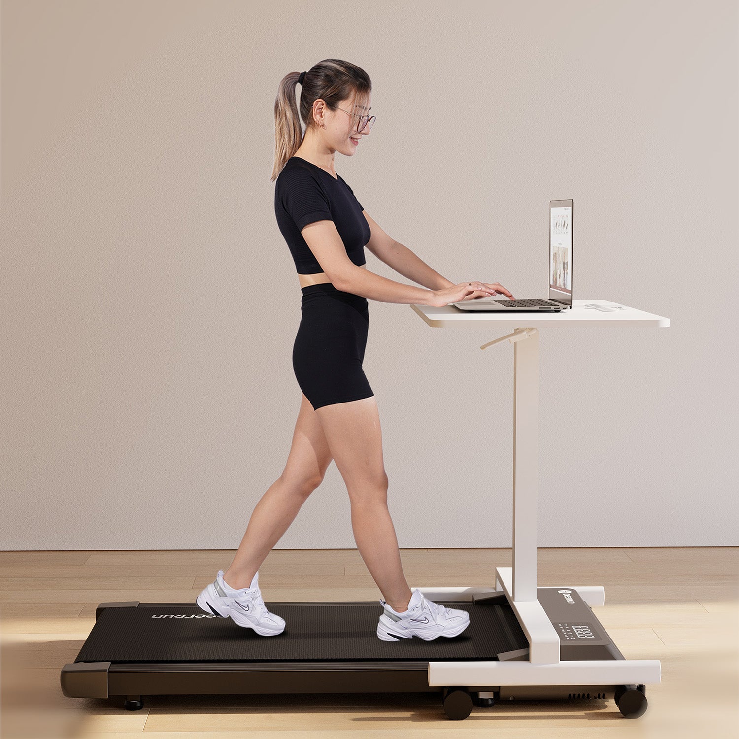 DeerRun Q1 Urban Under-Desk Treadmill with Remote Control