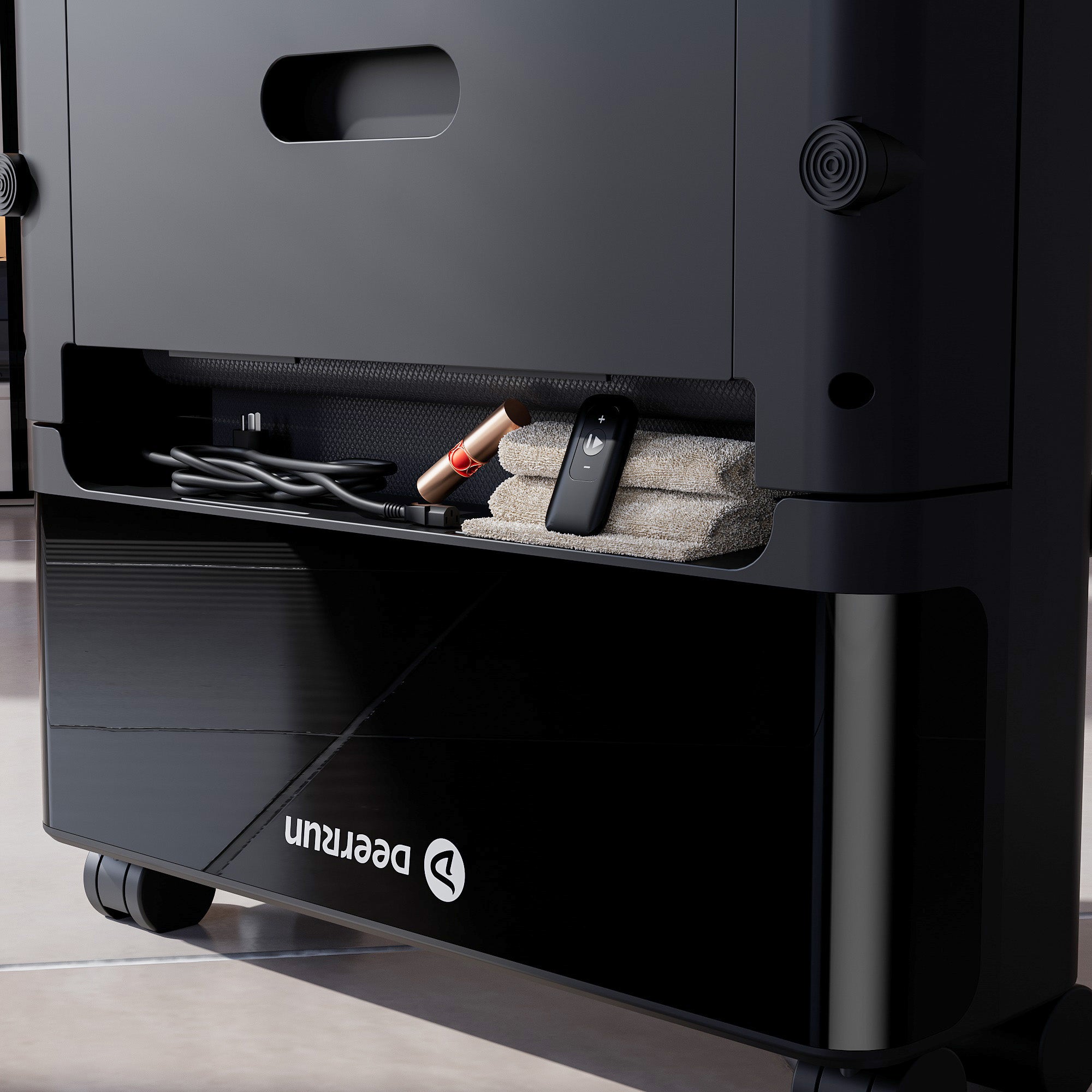 DeerRun Z20 Suitcase-Style Treadmill – Foldable Deck, Ultra Compact with LED Display